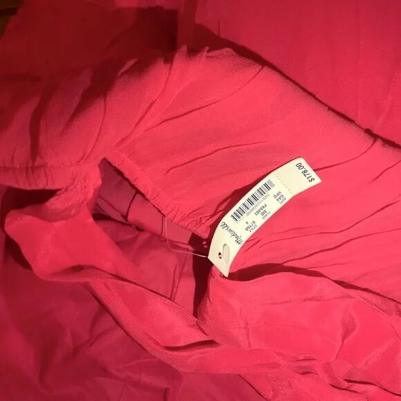 Women's NEW 4 🎀 New Madewell “Twilight Twirl” Dress 🎀 Orange Bridesmaid Formal - Picture 3 of 5